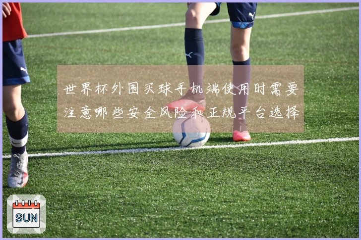 世界杯外围买球手机端使用时需要注意哪些安全风险和正规平台选择技巧
